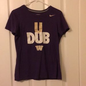 U Dub purple t-shirt